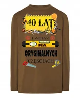 Koszulki męskie - Longsleeve na Urodziny 40 Lat Prezent r.S - miniaturka - grafika 1