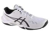 Squash - Asics Gel-Blade 8 1071A066-101, Męskie, buty do squasha, Biały - miniaturka - grafika 1