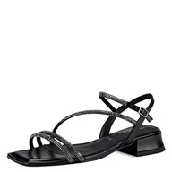 Sandały damskie - Tamaris Sandały damskie 1-1-28130-20, Black METALLIC, 41 EU, black metallic, 41 EU - miniaturka - grafika 1