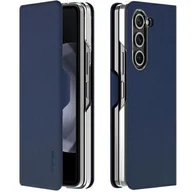 Etui i futerały do telefonów - Etui ARAREE Bonnet Diary do Samsung Galaxy Z Fold 5 AR10-01766B Niebieski - miniaturka - grafika 1