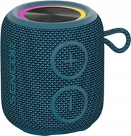 Głośniki przenośne - GŁOŚNIK BEZPRZEWODOWY BLUETOOTH SENCOR SIRIUS NAVY LED 5 W TWS WODOODPRONY - miniaturka - grafika 1