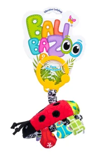 Dumel Dumel Bali Bazoo Zawieszka Biedronka z wibracją - Gryzaki dla dzieci - miniaturka - grafika 6