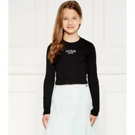 Bluzy dla dziewczynek - Guess Bluzka | Cropped Fit | stretch - miniaturka - grafika 1