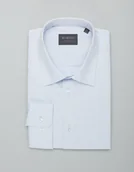 Koszule męskie - koszula lavello 00424 długi rękaw błękit classic fit - miniaturka - grafika 1