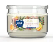 Świece - Świeca zapachowa w szkle BISPOL Aura 30H GRZANE WINO - miniaturka - grafika 1