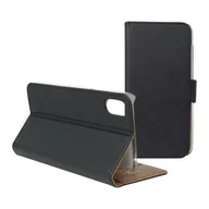 Etui i futerały do telefonów - Case Folio na telefon komórkowy Iphone X KSIX Wallet Czarny - miniaturka - grafika 1