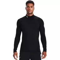Pozostała odzież narciarska - Koszulka Termoaktywna Męska Coldgear Fitted Mock 1366066-001 Under Armour - Xl - miniaturka - grafika 1