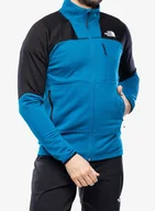 Bluzy sportowe męskie - Bluza trekkingowa The North Face Stormgap Powergrid Jacket - adriatic blue/black - miniaturka - grafika 1