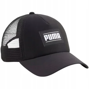 Czapka z daszkiem Puma Ess Trucker czarna 25706 01 Senior - Czapki i chusty sportowe męskie - miniaturka - grafika 1
