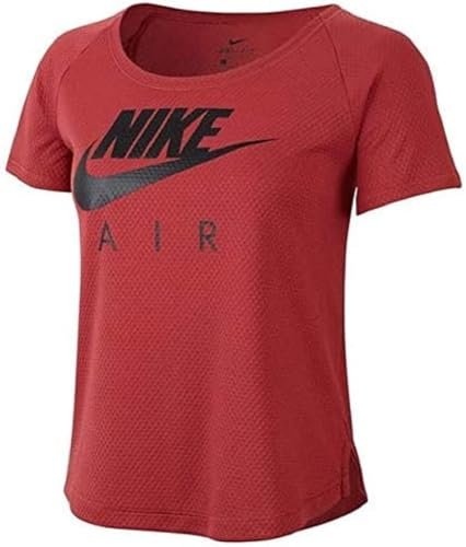 Nike damska koszulka z krótkim rękawem Air Mesh z krótkim rękawem Cedar/Black XS BV4004