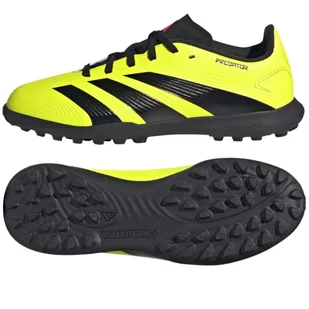 Buty piłkarskie adidas Predator League L TF Jr (kolor Żółty, rozmiar 38) - Piłka nożna - miniaturka - grafika 1