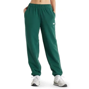 Spodnie New Balance WP41500NWG - zielone - Spodnie sportowe damskie - miniaturka - grafika 1
