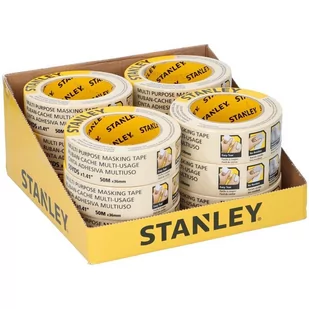Stanley - Taśma maskująca 3.6 x 500 cm - Folie i taśmy malarskie - miniaturka - grafika 1