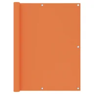 Parawany - vidaXL Parawan balkonowy, pomarańczowy, 120x300 cm, tkanina Oxford vidaXL - miniaturka - grafika 1