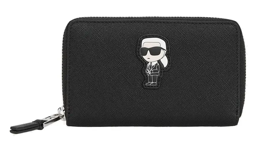 Portfel damski czarny KARL LAGERFELD ARW32003