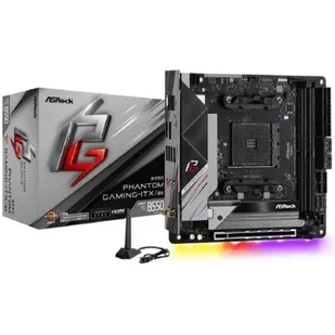 Płyta główna Asrock B550 PHANTOM GAMING-ITX/AX - Serwery - miniaturka - grafika 2