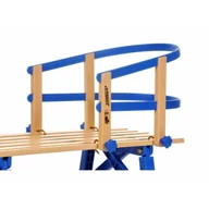 Sanki i ślizgacze - Składane drewniane sanki z siedziskiem - 100 cm - miniaturka - grafika 1