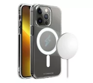 Etui i futerały do telefonów - Vivanco Mag Steady do iPhone 13 Pro Max (przezroczysty) - miniaturka - grafika 1