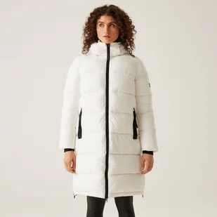 Regatta Damski płaszcz zimowy ocieplany Mottere Biały, Rozmiar: 46 - Kurtki i kamizelki sportowe damskie - miniaturka - grafika 1