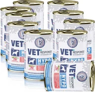 Mokra karma dla psów - Vet Response Karma mokra dla psa VET RESPONSE HYPOALLERGENIC królik 10x400 g - miniaturka - grafika 1