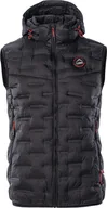 Kamizelki męskie - Elbrus Męska kamizelka pikowana Elbrus Mines Vest Primaloft czarny rozmiar XXL - miniaturka - grafika 1