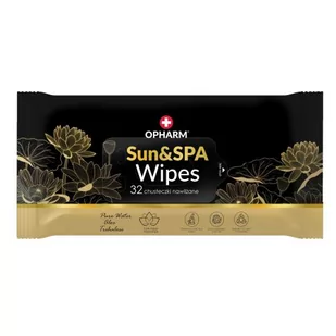 OPHARM Sun&Spa Wipes Chusteczki nawilżane, 32szt. - >>> DARMOWA od 99zł <<<- - Chusteczki nawilżane - miniaturka - grafika 1
