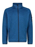 Odzież trekkingowa męska - CMP Kurtka polarowa w kolorze niebieskim - miniaturka - grafika 1