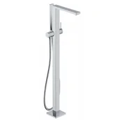 Baterie wannowe i prysznicowe - HANSGROHE 73445000 Tecturis E Jednouchwytowa bateria wannowa, wolnostojąca Chrom - miniaturka - grafika 1