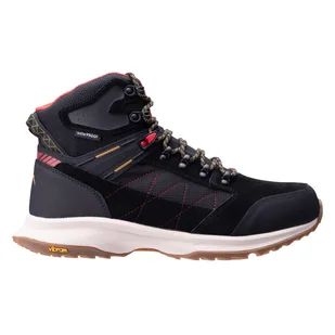 Męskie Buty ELBRUS DARDA MID WP V M000267917 – Czarny - Buty trekkingowe męskie - miniaturka - grafika 1