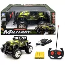 Askato Auto Jeep wojskowy na radio 1:18 ASKATO - Zabawki zdalnie sterowane - miniaturka - grafika 1