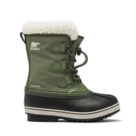 Śniegowce damskie - Sorel Yoot Pac Nylonowe wodoodporne śniegowce, Hiker Green, 36 EU, Turysta Zielony, 3.5 UK - miniaturka - grafika 1