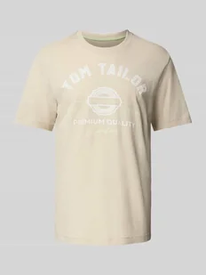T-shirt o kroju regular fit z czystej bawełny - Koszulki męskie - miniaturka - grafika 1