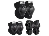 Ochraniacze - Zestaw ochraniaczy MOLTI H200 czarne M - miniaturka - grafika 1