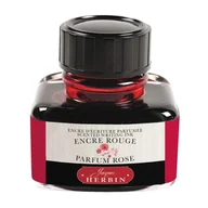 Naboje i atramenty - Atrament Zapachowy Jacques Herbin 30ml Czerwony - Róża - miniaturka - grafika 1