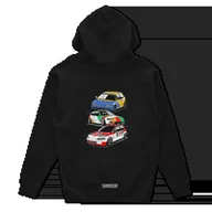 Odzież do sportów motorowych - Czarna bluza z kapturem Honda Civic EG6 Legend-M - miniaturka - grafika 1