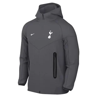 Nike Tottenham Hotspur Męska kurtka Sportswear Tech Flc Fz Wr Jktc, Dark Grey/White, FZ4246-021, M - Kurtki męskie - miniaturka - grafika 1