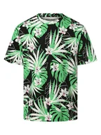Koszulki męskie - Jack & Jones - T-shirt męski  JORTulum, zielony|czarny|wielokolorowy - miniaturka - grafika 1