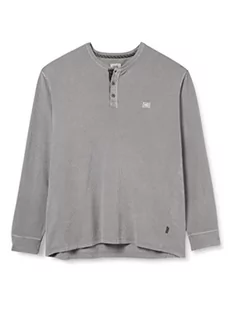 Camel Active Męski T-Shirt 4096716T11, Szary (Stone Grey), L - Koszulki męskie - miniaturka - grafika 1