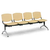 Inne meble biurowe - Euroseat Plastikowa ławka Smile, 4-siedzenia 300353 - miniaturka - grafika 1