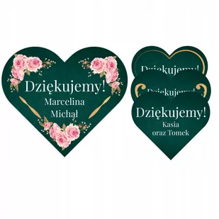 NAKLEJKI NA BUTELECZKI UPOMINEK WESELNY WZORY Y7 - Pasmanteria - miniaturka - grafika 1