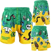 Kimona, stroje i obuwie - Spodenki Treningowe Dziecięce Ground Game Copacabana R. 146 Cm - miniaturka - grafika 1