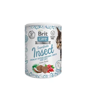 Brit BRIT CARE Cat Snack Superfruits Insect Hypoallergenic 100g 110-100652 - Przysmaki dla kotów - miniaturka - grafika 1