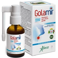 Pozostałe kosmetyki - ABOCA GOLAMIR 2ACT Spray do gardła bezalkoholowy dla dzieci i dorosłych 30 ml 9089309 - miniaturka - grafika 1