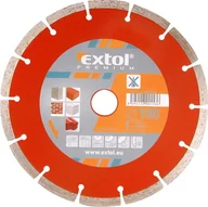 Tarcze do pił - EXTOL PREMIUM tarcza diamentowa 150x22,2mm SEGMENTOWA - cięcie na sucho 108713 - miniaturka - grafika 1