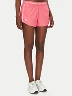 Spodenki damskie - Under Armour Szorty sportowe Tech™ Play Up 1389882 Różowy Regular Fit - miniaturka - grafika 1