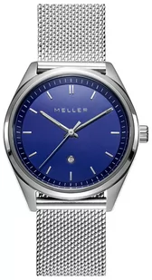 Zegarek Zegarek Meller 6PA-MST-2SILVER Dag Silver Blue - Natychmiastowa WYSYŁKA 0zł (DHL DPD INPOST) | Grawer 1zł | Zwrot 100 dni - Zegarki męskie - miniaturka - grafika 1
