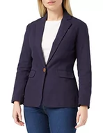 Kurtki damskie - Peopletree Damska kurtka garniturowa Eileen Blazer, Niebieski (granatowy Ny), 40 PL - miniaturka - grafika 1