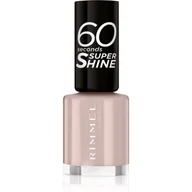Lakiery do paznokci - Rimmel London London 60 Seconds Super Shine lakier do paznokci 8 ml dla kobiet 500 Caramel Cupcake - miniaturka - grafika 1