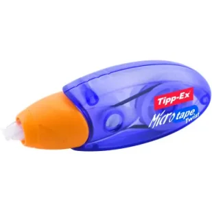 Tipp-Ex BIC  Microtape Twist korektor, 8 m x 5 mm, kolor jasnoniebieski 8706142 - Korektory - miniaturka - grafika 3