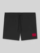 Kąpielówki męskie - Spodenki kąpielowe z naszywką z logo model ‘DOMINICA’ - miniaturka - grafika 1